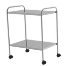 Mesa Auxiliar 400x600x800 mm Hospitalar em Aço Inoxidável com Alça